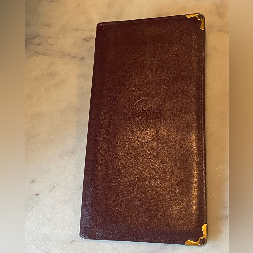 Cartier men's long wallet